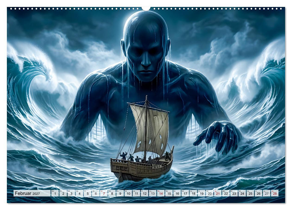 Schattenwesen – Gestalten der Nacht (CALVENDO Premium Wandkalender 2027)