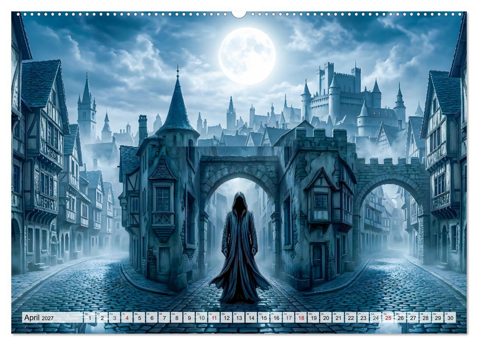 Schattenwesen – Gestalten der Nacht (CALVENDO Premium Wandkalender 2027)