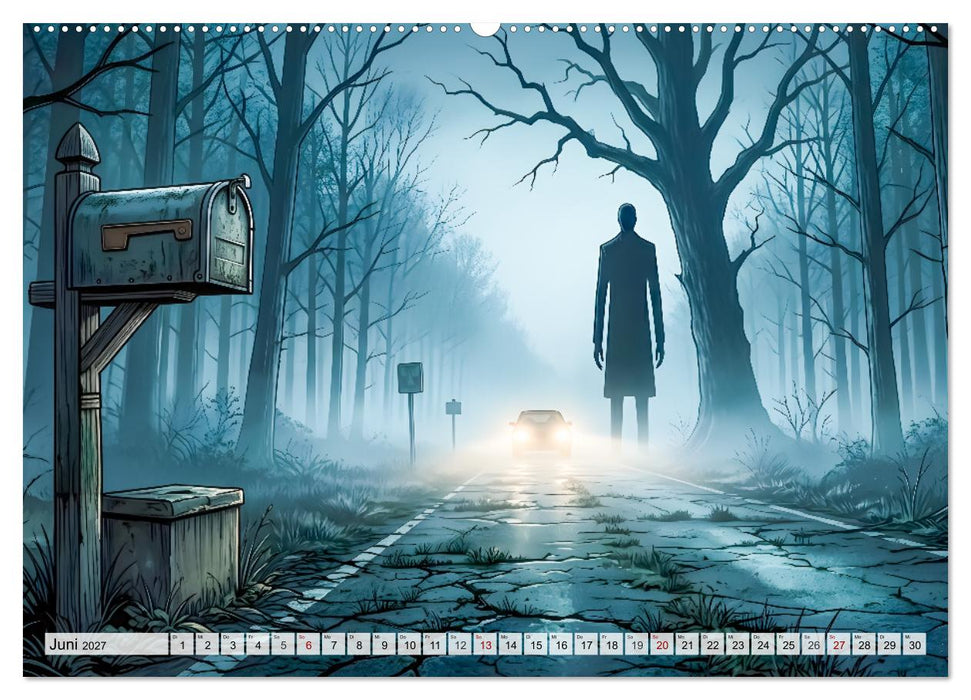 Schattenwesen – Gestalten der Nacht (CALVENDO Premium Wandkalender 2027)