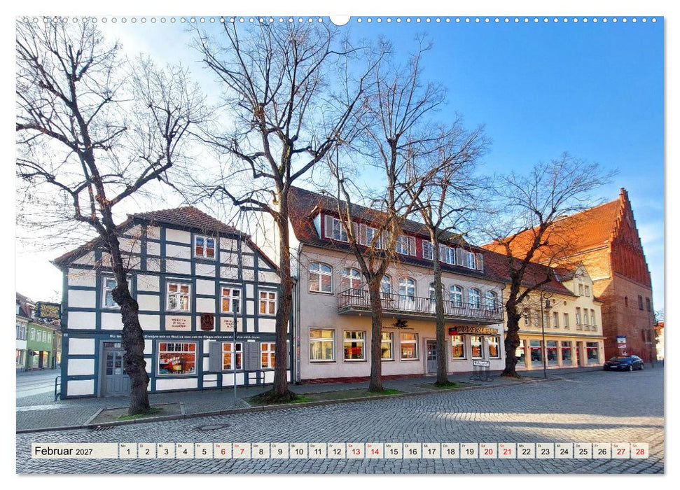 Jüterbog – Backsteingotik und Wehrtürme (CALVENDO Premium Wandkalender 2027)