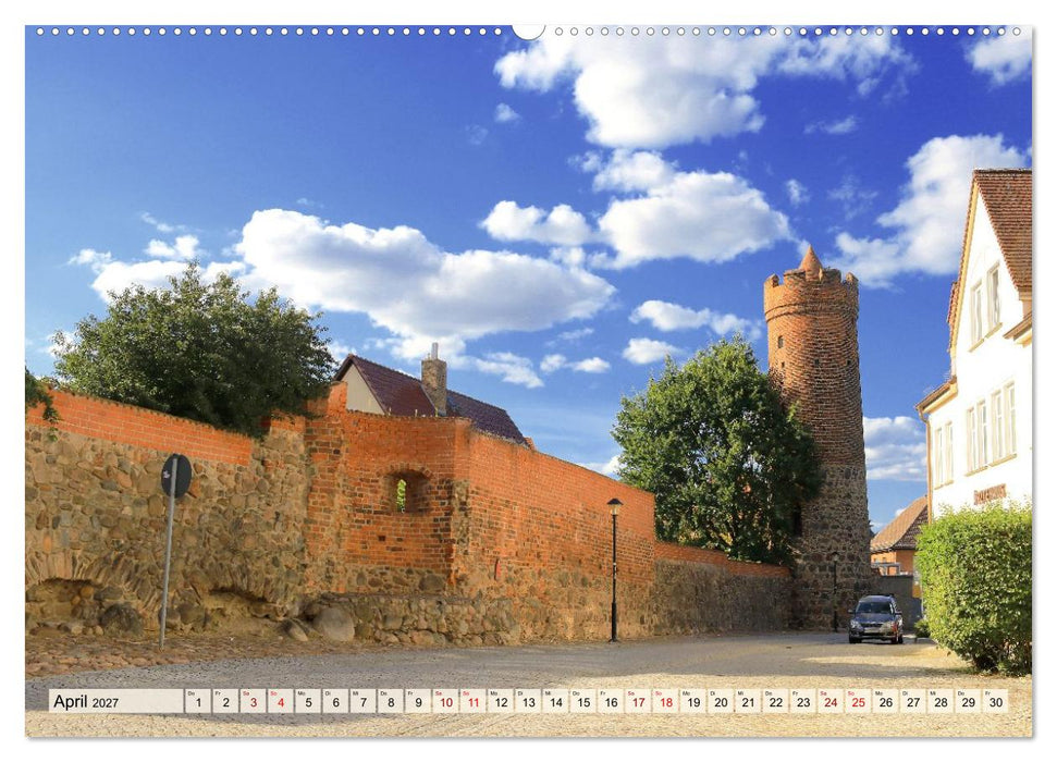 Jüterbog – Backsteingotik und Wehrtürme (CALVENDO Premium Wandkalender 2027)