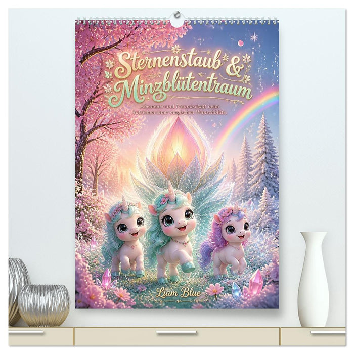 Sternenstaub und Minzblütentraum (CALVENDO Premium Wandkalender 2027)