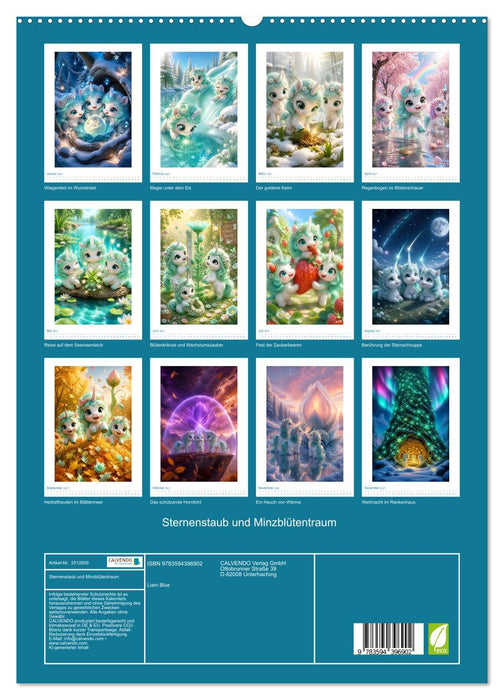 Sternenstaub und Minzblütentraum (CALVENDO Premium Wandkalender 2027)