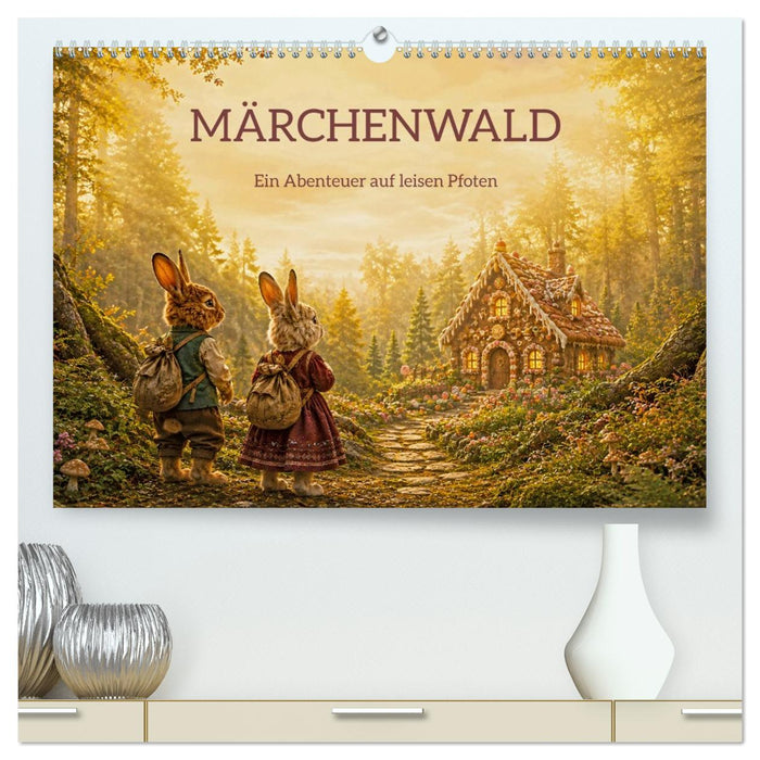 MÄRCHENWALD - Ein Abenteuer auf leisen Pfoten (CALVENDO Premium Wandkalender 2027)