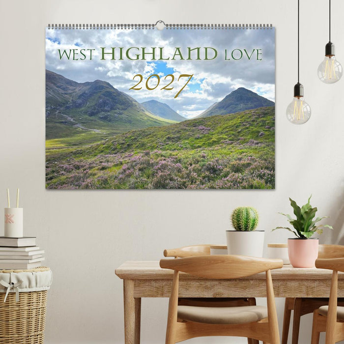 West Highland Love Kalender (CALVENDO Wandkalender 2027)