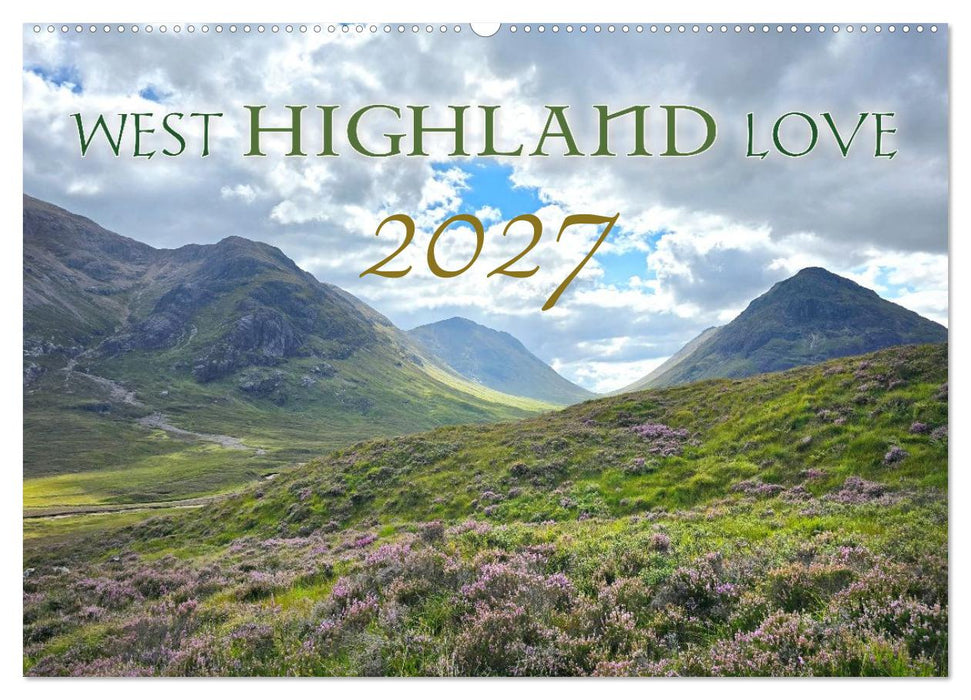 West Highland Love Kalender (CALVENDO Wandkalender 2027)