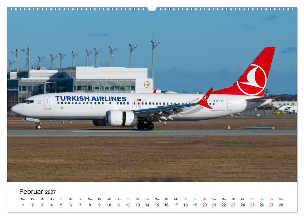 Boeing 737 - Die Baby Boeing (CALVENDO Premium Wandkalender 2027)