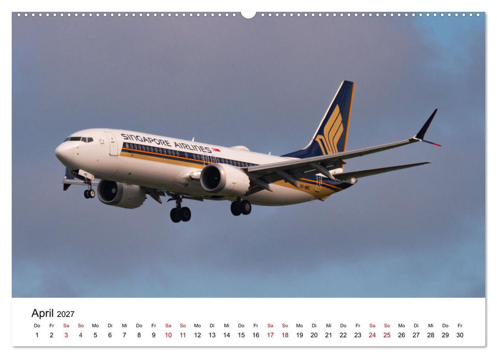 Boeing 737 - Die Baby Boeing (CALVENDO Premium Wandkalender 2027)