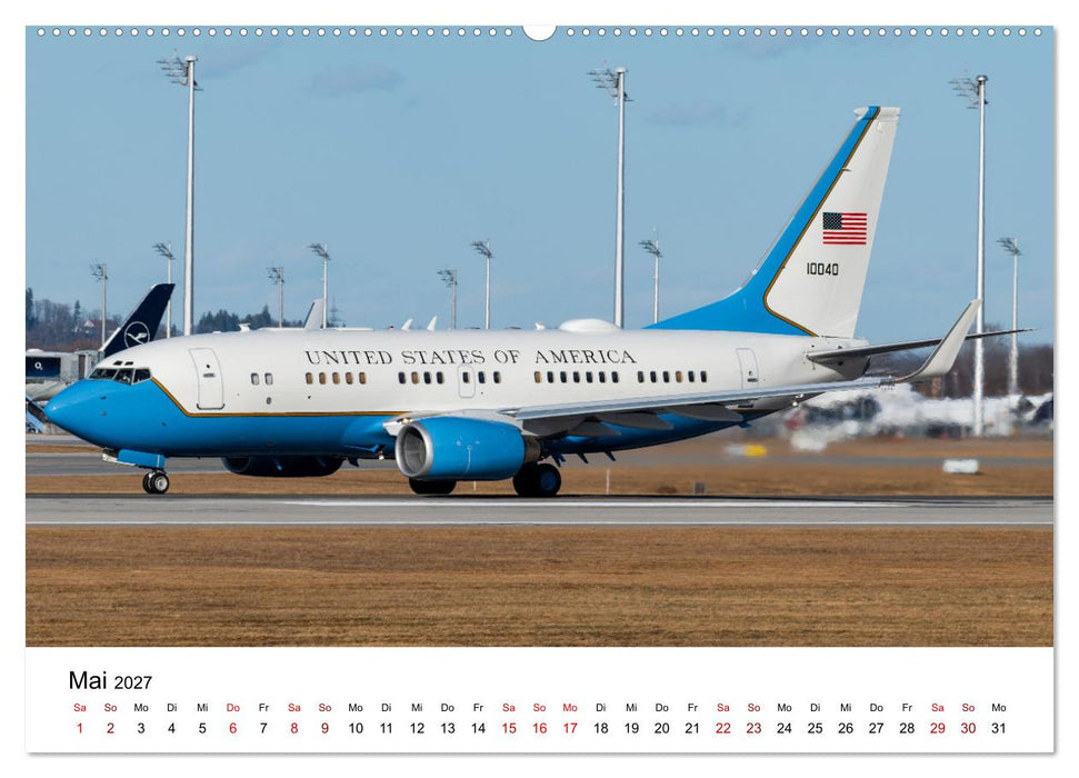 Boeing 737 - Die Baby Boeing (CALVENDO Premium Wandkalender 2027)
