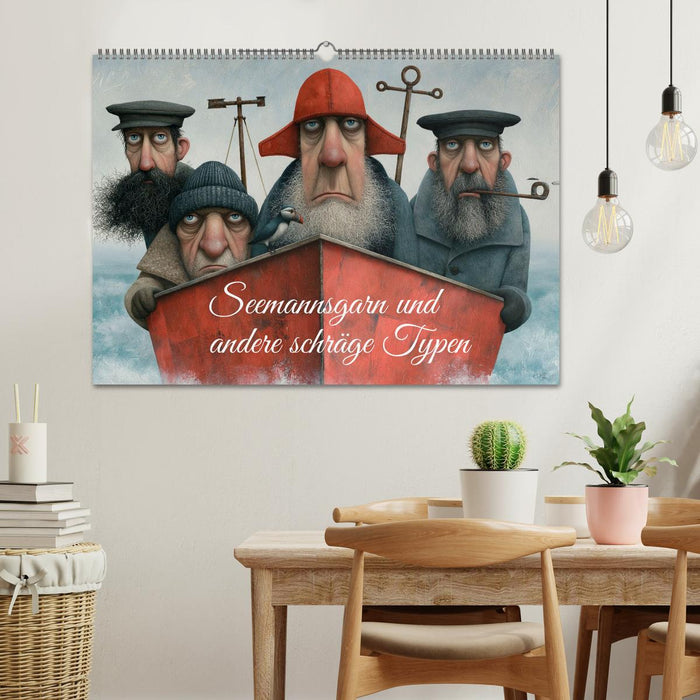 Seemannsgarn und andere schräge Typen (CALVENDO Wandkalender 2027)