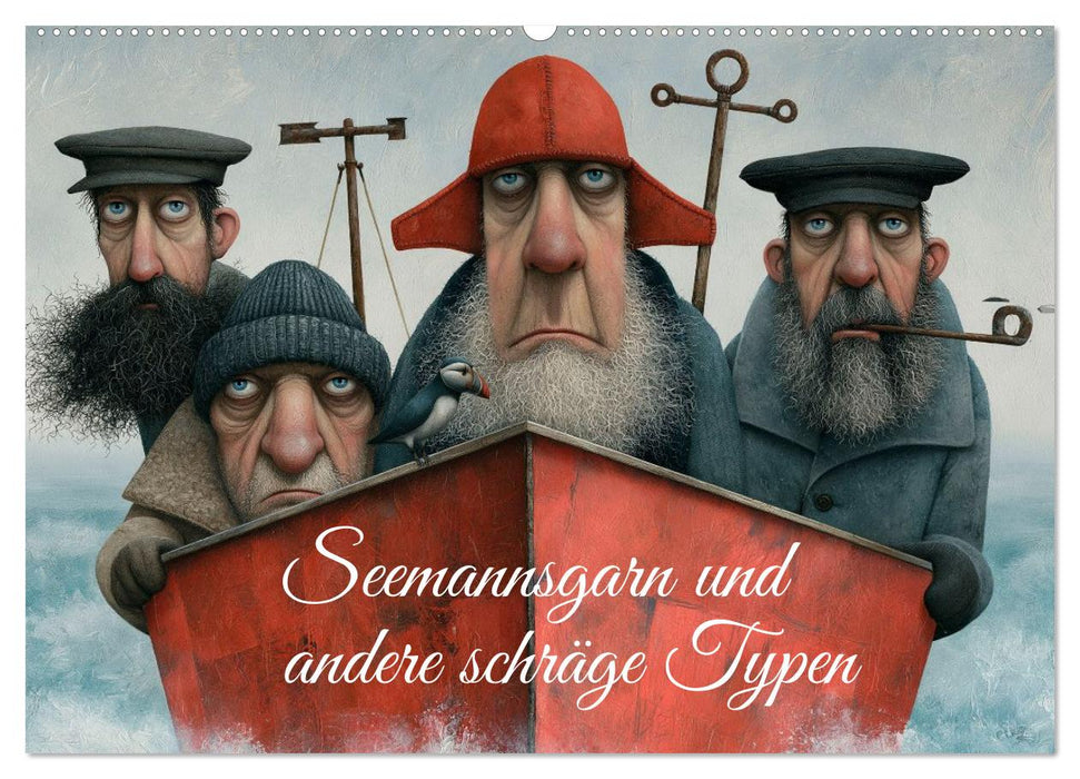 Seemannsgarn und andere schräge Typen (CALVENDO Wandkalender 2027)