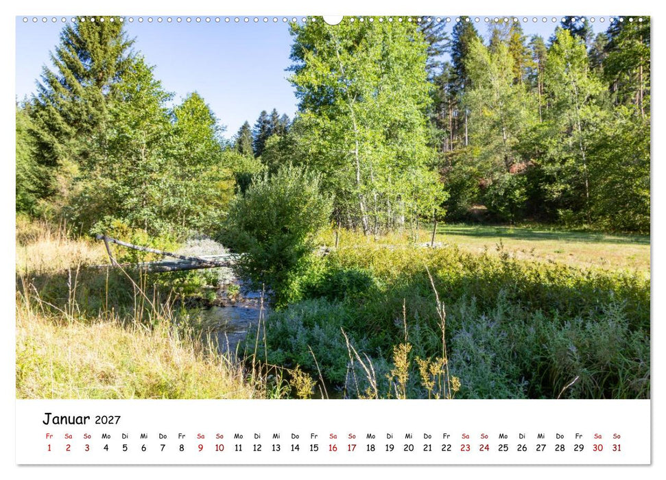 Wildromantische Nagold (CALVENDO Premium Wandkalender 2027)