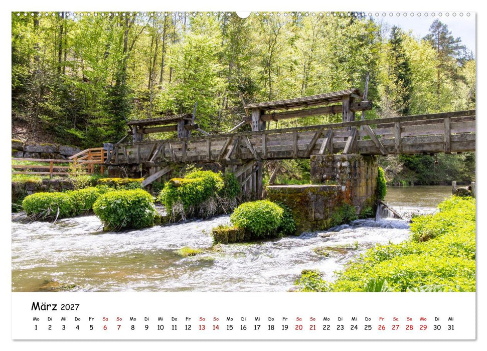Wildromantische Nagold (CALVENDO Premium Wandkalender 2027)