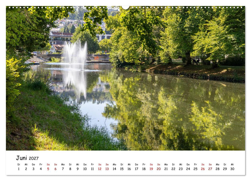 Wildromantische Nagold (CALVENDO Premium Wandkalender 2027)
