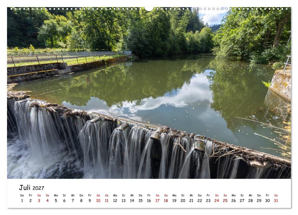 Wildromantische Nagold (CALVENDO Premium Wandkalender 2027)
