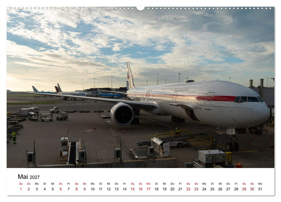 Boeing 777 Die Triple Seven (CALVENDO Premium Wandkalender 2027)