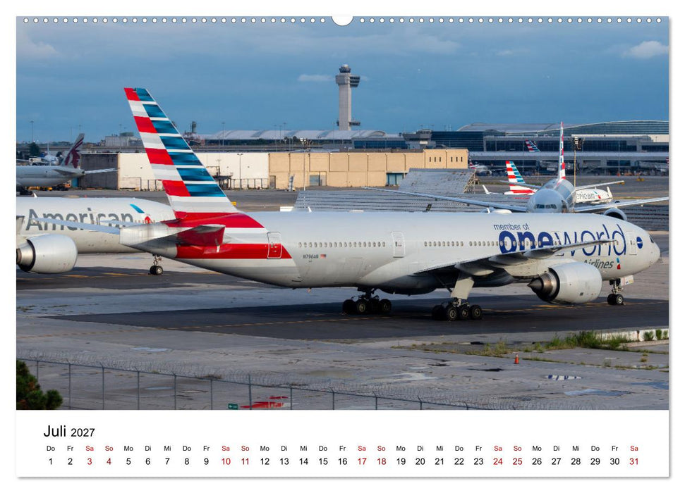 Boeing 777 Die Triple Seven (CALVENDO Premium Wandkalender 2027)