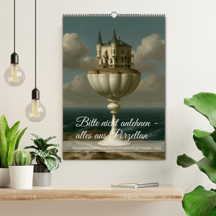 Bitte nicht anlehnen – alles aus Porzellan (CALVENDO Wandkalender 2027)