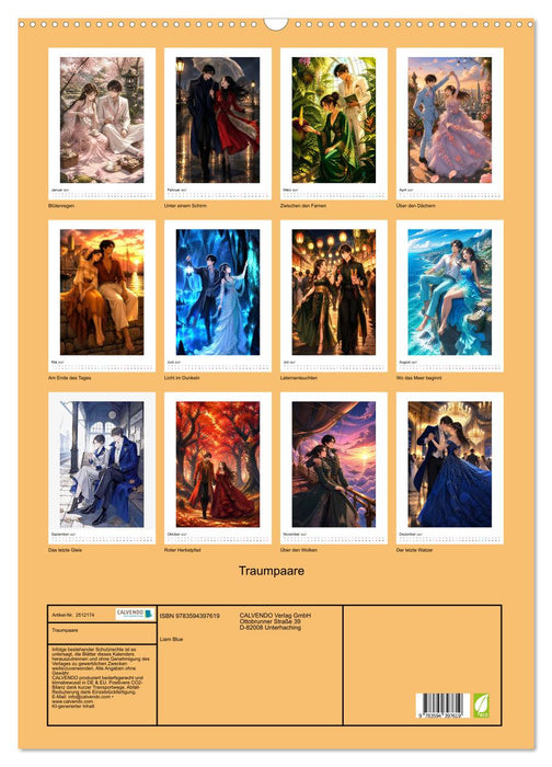 Traumpaare (CALVENDO Wandkalender 2027)