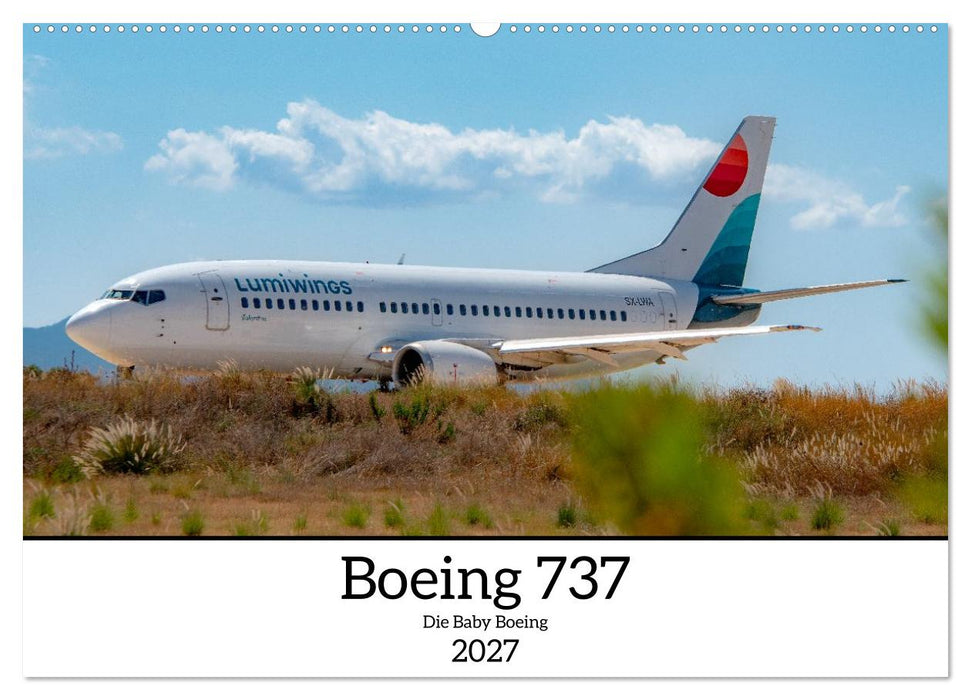 Boeing 737 - Die Baby Boeing (CALVENDO Wandkalender 2027)