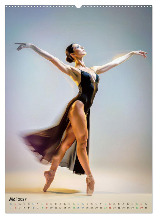Feine Ballettposen (CALVENDO Premium Wandkalender 2027)