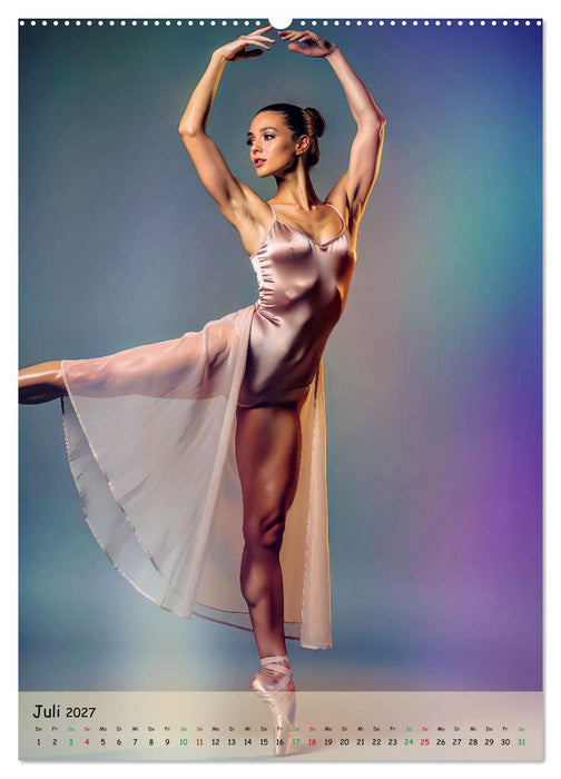 Feine Ballettposen (CALVENDO Premium Wandkalender 2027)
