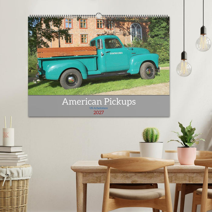 American Pickups US-Arbeitstiere (CALVENDO Wandkalender 2027)