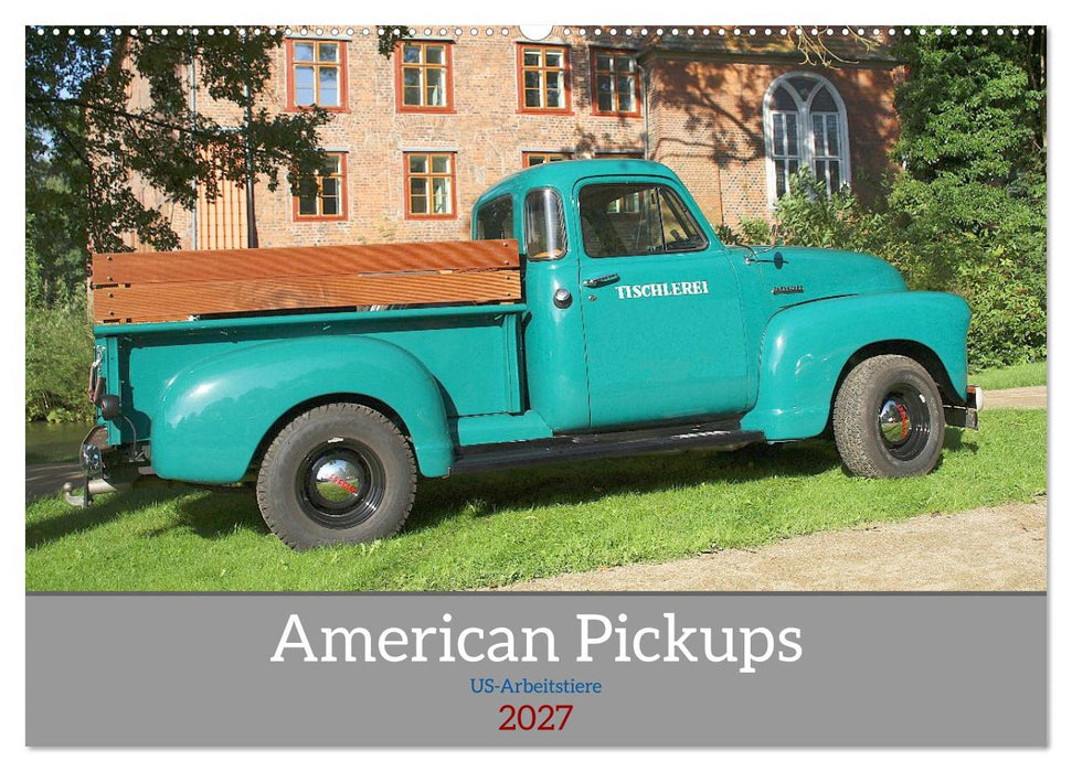 American Pickups US-Arbeitstiere (CALVENDO Wandkalender 2027)