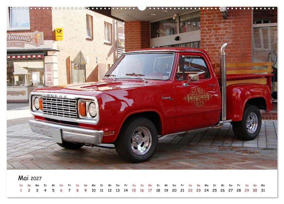 American Pickups US-Arbeitstiere (CALVENDO Wandkalender 2027)