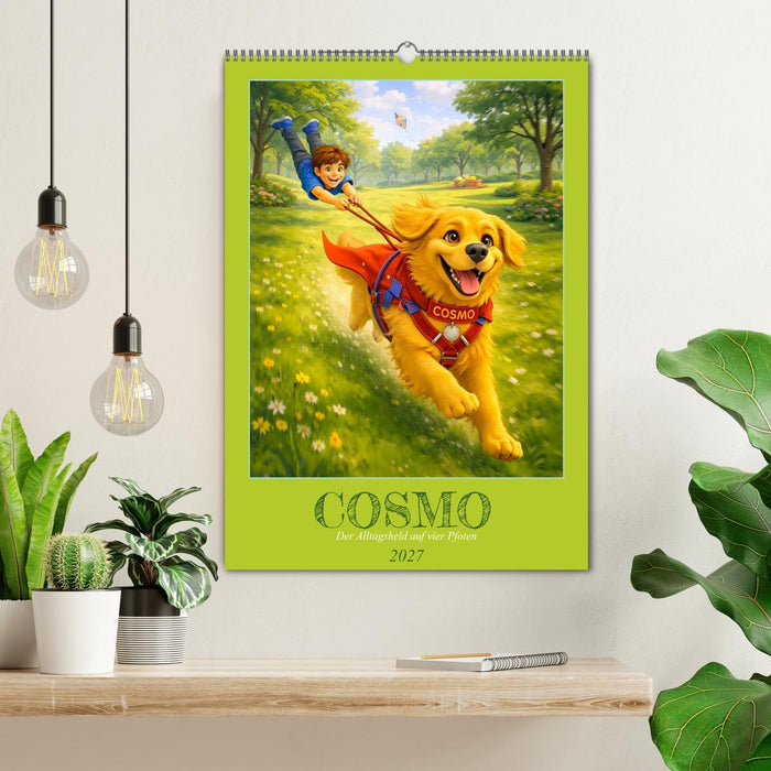 COSMO - Der Alltagsheld auf vier Pfoten (CALVENDO Wandkalender 2027)