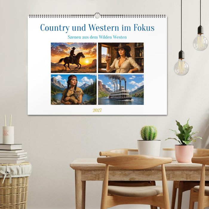 Country und Western im Fokus (CALVENDO Wandkalender 2027)