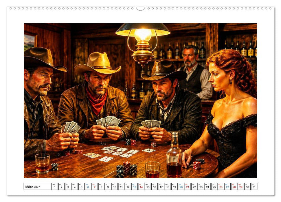 Country und Western im Fokus (CALVENDO Wandkalender 2027)