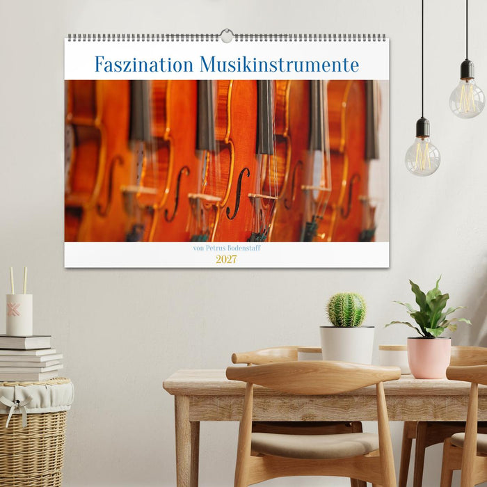 Faszination Musikinstrumente (CALVENDO Wandkalender 2027)