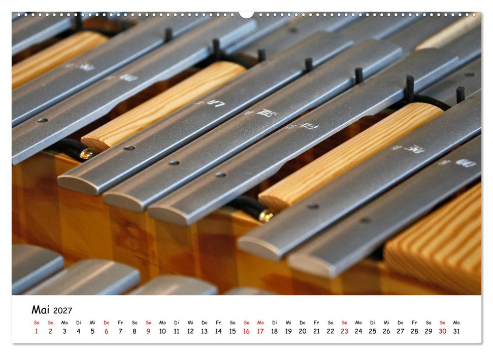Faszination Musikinstrumente (CALVENDO Wandkalender 2027)