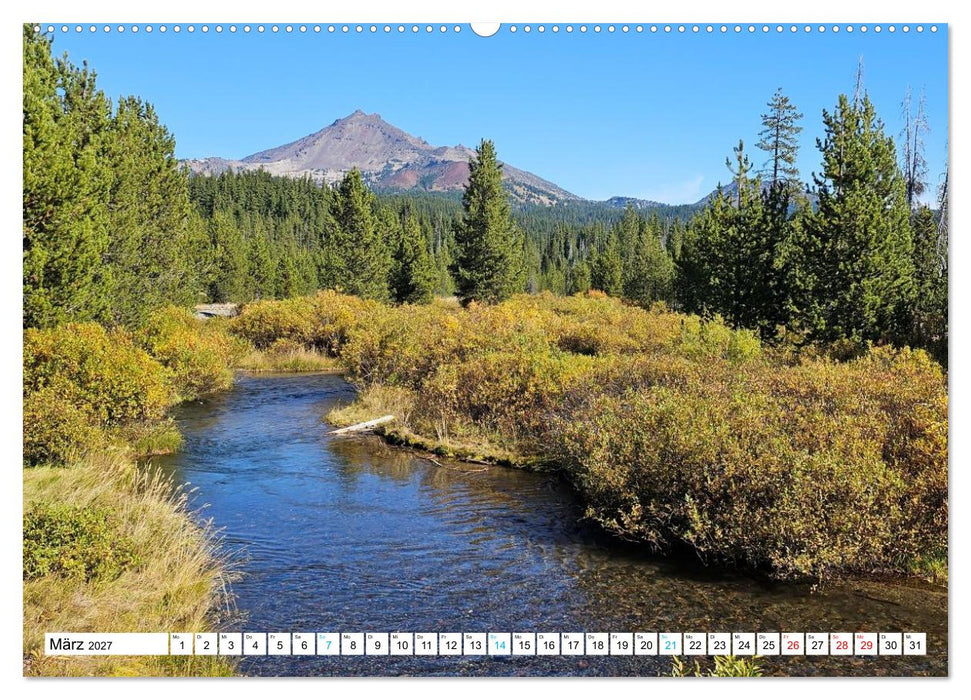 Oregon - Farben der Wildnis (CALVENDO Wandkalender 2027)