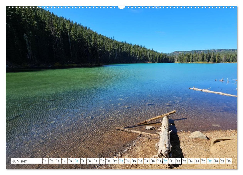 Oregon - Farben der Wildnis (CALVENDO Wandkalender 2027)
