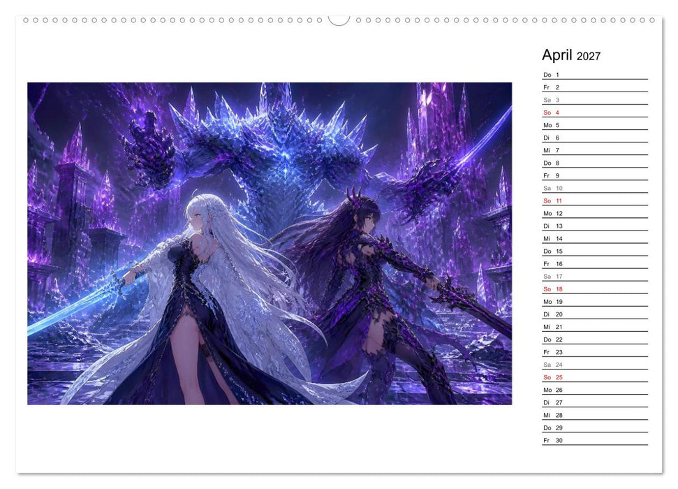 Vaelias kaltes Erbe (CALVENDO Wandkalender 2027)