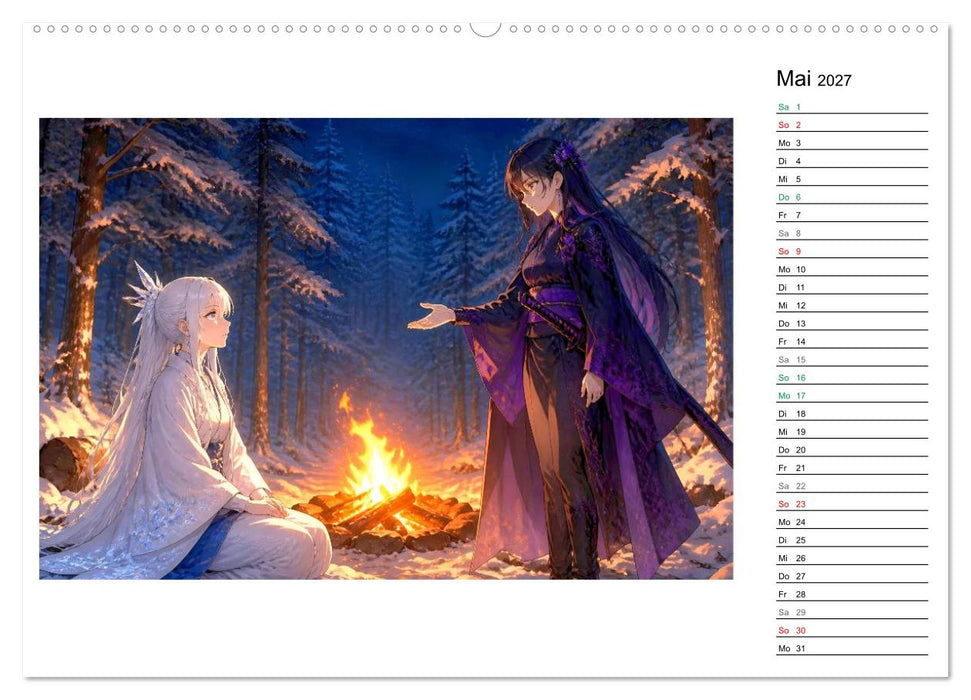 Vaelias kaltes Erbe (CALVENDO Wandkalender 2027)