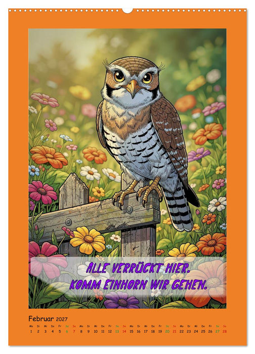 Frech wie Kuckuck (CALVENDO Premium Wandkalender 2027)