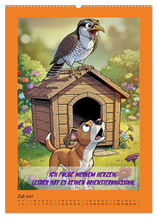 Frech wie Kuckuck (CALVENDO Premium Wandkalender 2027)