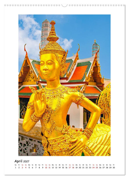 Grand Palace - berühmteste Sehenswürdigkeit Bangkoks (CALVENDO Premium Wandkalender 2027)