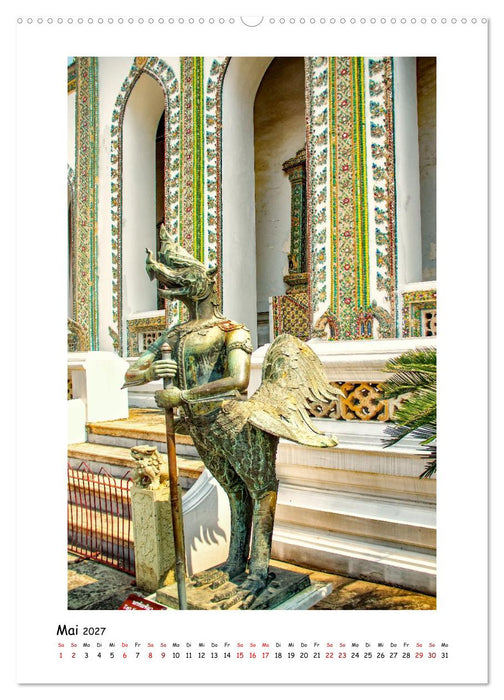 Grand Palace - berühmteste Sehenswürdigkeit Bangkoks (CALVENDO Premium Wandkalender 2027)
