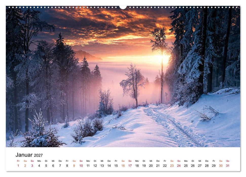 Sonnenjahr (CALVENDO Premium Wandkalender 2027)