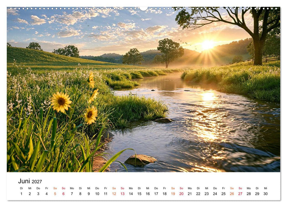 Sonnenjahr (CALVENDO Premium Wandkalender 2027)