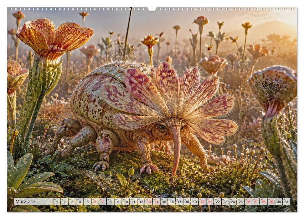 Unbekannte Arten – Fremde Fauna (CALVENDO Wandkalender 2027)
