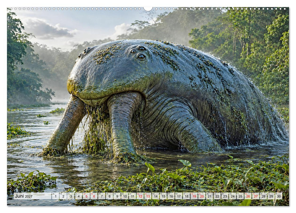 Unbekannte Arten – Fremde Fauna (CALVENDO Wandkalender 2027)