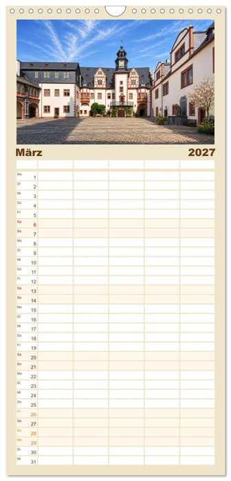 Glanzvolles Weilburg (CALVENDO Familienplaner 2027)