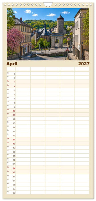 Glanzvolles Weilburg (CALVENDO Familienplaner 2027)