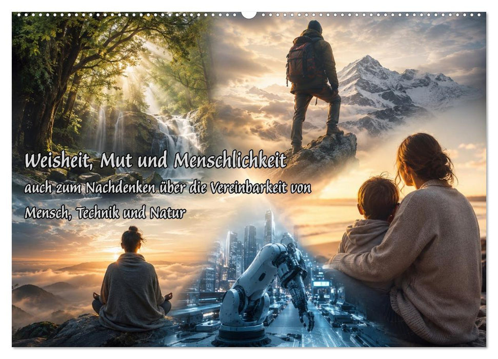Weisheit, Mut und Menschlichkeit (CALVENDO Wandkalender 2027)