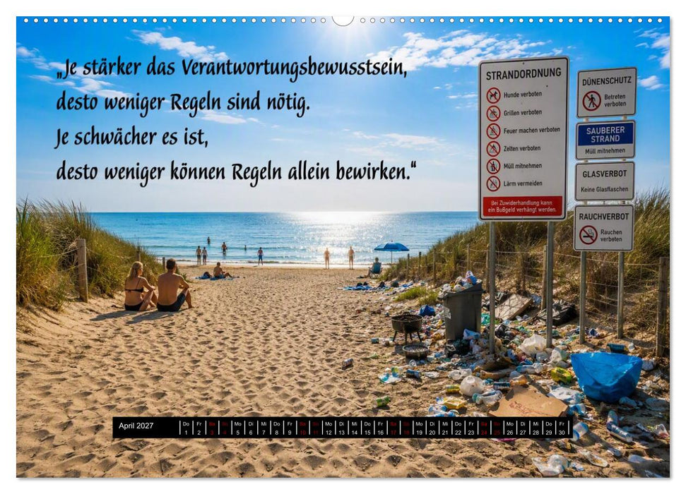 Weisheit, Mut und Menschlichkeit (CALVENDO Wandkalender 2027)